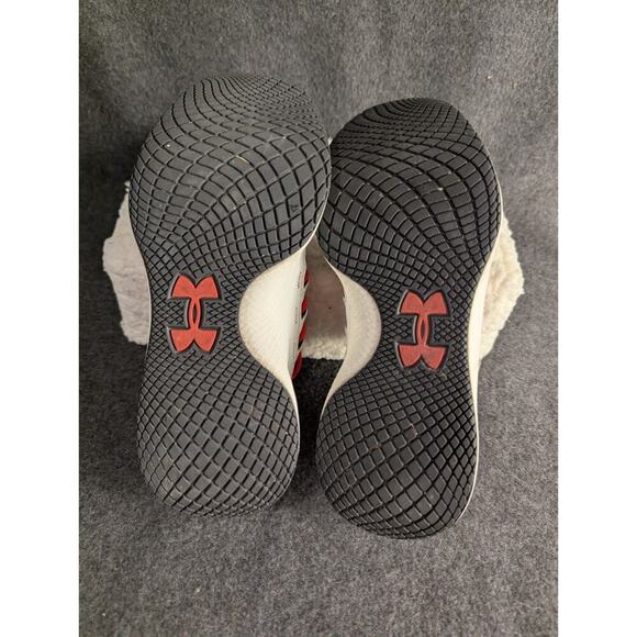 Under Armour Charged Womens Shoes Running Grey/White Size 7 - Picture 6 of 9